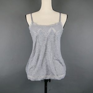Kimchi Blue Grey Lace Top Size M